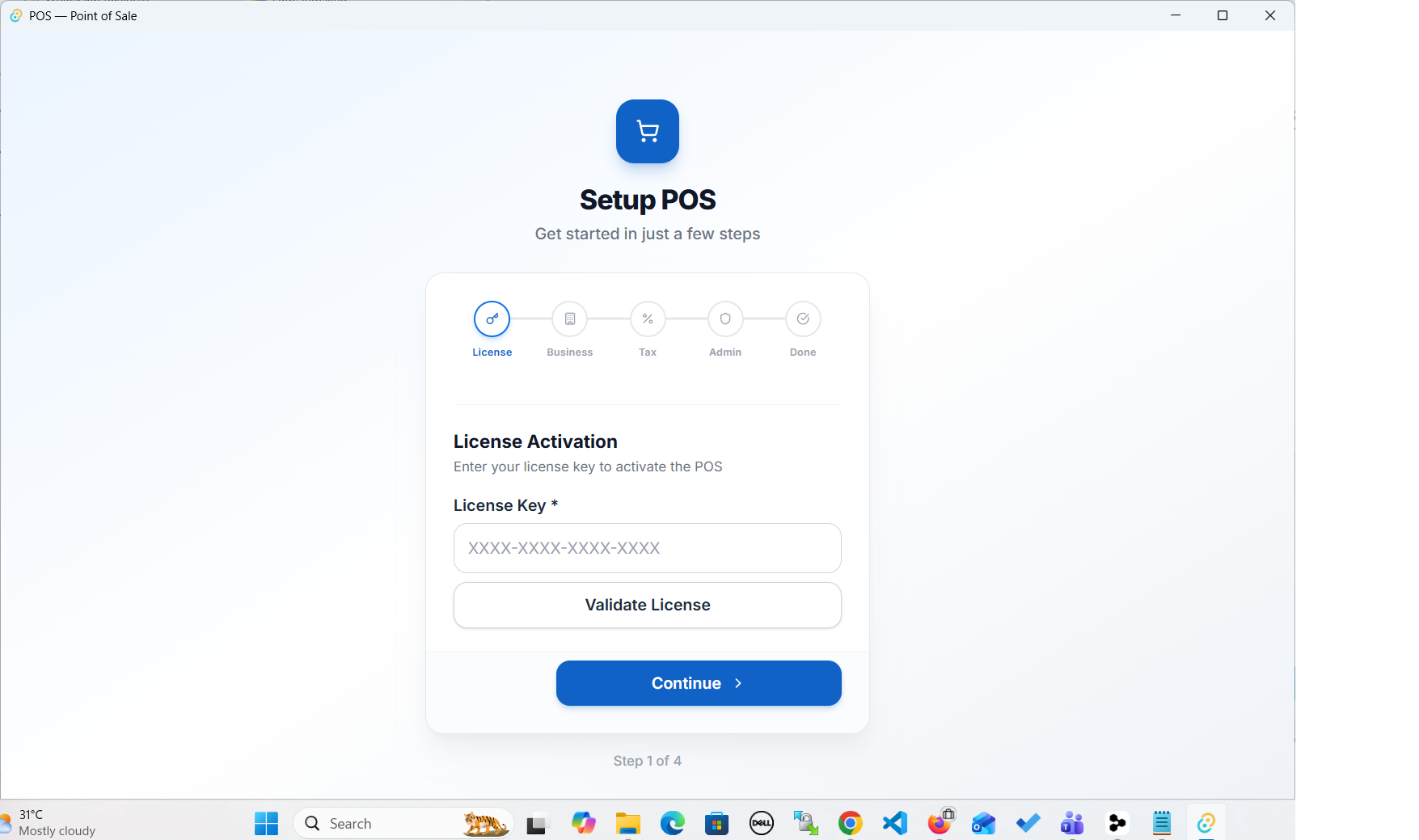 XcodeSol POS Desktop screenshot 1