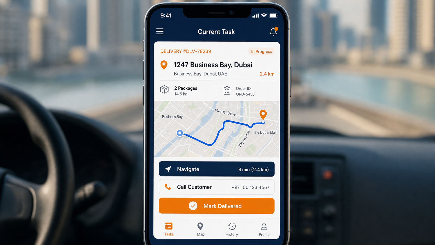 Custom CRM for Logistics